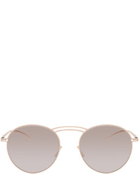 Maison Margiela Beige Mykita Edition Mmesse011 Sunglasses