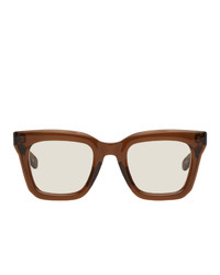 Sacai Brown Native Sons Edition Cornell Sunglasses
