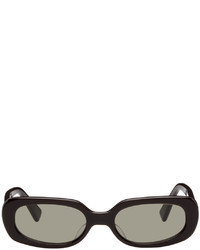 Undercover Brown Oval Sunglasses