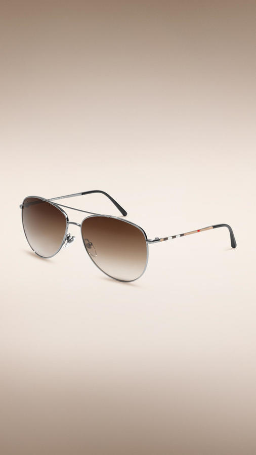 burberry aviator sunglasses