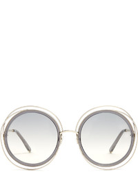 Chloé Chlo Carlina Round Frame Sunglasses
