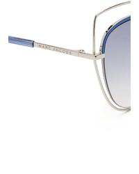 Marc Jacobs Double Wire Double Rimmed Cat Eye Sunglasses