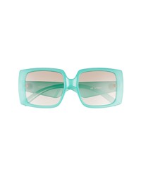 Le Specs Glo Getter 54mm Square Sunglasses