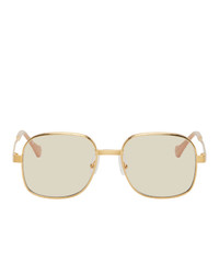 Gucci Gold Gg0788s Sunglasses