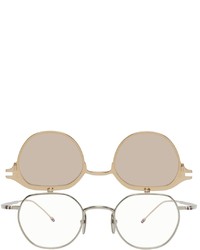 Thom Browne Gold Tb812 Sunglasses