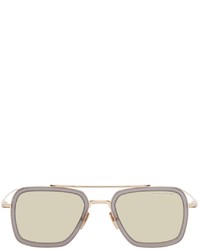 Dita Grey Gold Flight006 Sunglasses