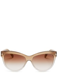 Tom Ford Lily Round Sunglasses 56mm
