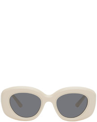 BONNIE CLYDE Off White Portal Sunglasses