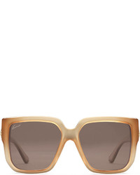 Gucci Oversized Square Frame Sunglasses