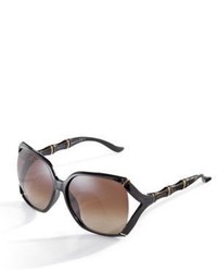 Gucci Oversized Textured Sunglasses