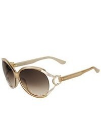 Salvatore Ferragamo Sunglasses Sf600s 266 Pearl Beige 61mm