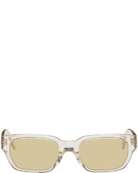Garrett Leight Transparent Mayan Pro Sunglasses
