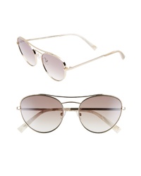 Kendall & Kylie Yasmin 55mm Aviator Sunglasses