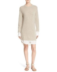 Brochu Walker Looker Wool Cashmere Sweater Dress