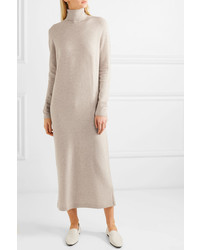 Allude Wool And Cashmere Blend Turtleneck Dress