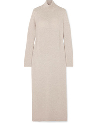 Allude Wool And Cashmere Blend Turtleneck Dress