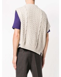 Lanvin Asymmetric Knit Sweater