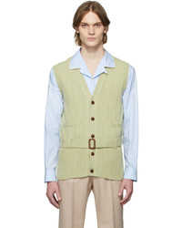 Gucci Green Wool Vest