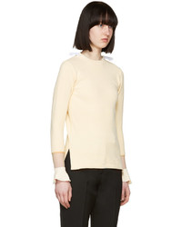Toga Beige Flare Sleeves Pullover