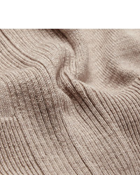 Belstaff Kerrigan Quilted Shell Trimmed Wool Sweater