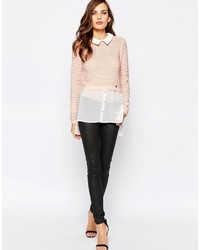 Lipsy Shirt With Layered Sweater