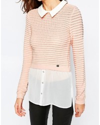 Lipsy Shirt With Layered Sweater