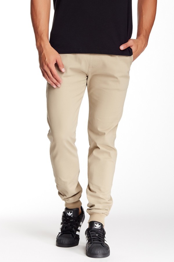 skinny chino jogger