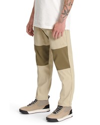 The North Face Class V Pants In Twill Beigemilitary Olive At Nordstrom