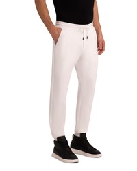 Bugatchi Comfort Cotton Blend Joggers In White At Nordstrom