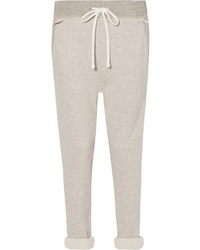 James Perse Cotton Blend Terry Track Pants