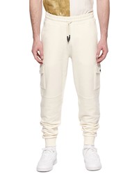 ELEVENPARIS Cotton Cargo Joggers In Ivory At Nordstrom