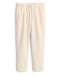 Alex Mill Drawstring Pleated Crop Pants In At Nordstrom
