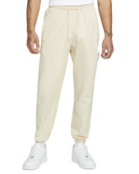 Nike Dri Fit Standard Issue Joggers In Sesameheatherpale Ivory At Nordstrom