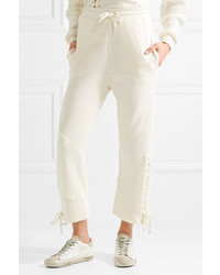 McQ Alexander McQueen Lace Up Ed Cotton Track Pants