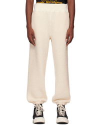 Undercover Off White Elasticized Cuffs Lounge Pants