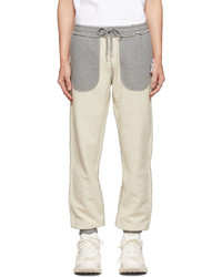 Jean Paul Gaultier Off White Grey Inside Out Lounge Pants