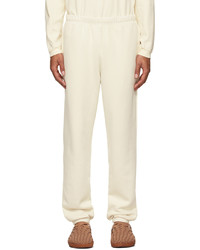 Les Tien Off White Heavyweight Classic Lounge Pants