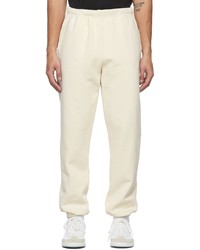Les Tien Off White Heavyweight Lounge Pants