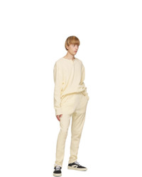 Essentials Off White Thermal Lounge Pants