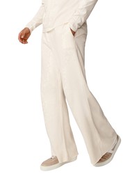 HUMAN NATION Reach Gender Inclusive Wide Leg Organic Cotton Recycled Polyester Pants