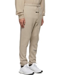 Essentials Taupe Track Lounge Pants