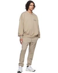 Essentials Taupe Track Lounge Pants