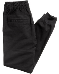 H&M Twill Pants Black