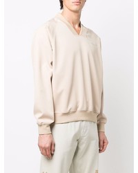 Opening Ceremony Embrooc Twill Sporty Top Sand Sand