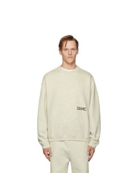 Oamc Grey Noise Sweatshirt