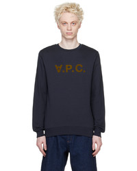 A.P.C. Navy Vpc H Sweatshirt