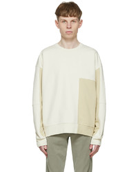Frame Off White Cotton Sweatshirt