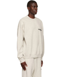 Essentials Off White Crewneck Sweatshirt
