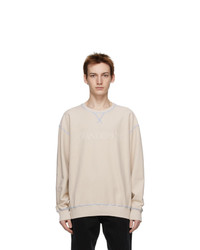 JW Anderson Off White Inside Out Contrast Sweatshirt