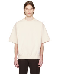 Jil Sander Off White Patch Sweatshirt